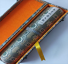 红河书画装裱案例